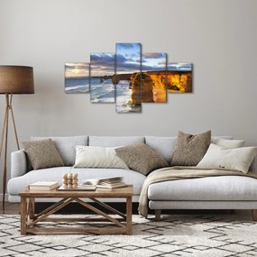 Obraz klifów morskich (125x70 cm)