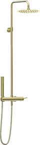 Kiwo mechaniczna kolumna prysznicowa złota - Essebagno