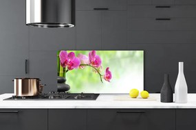 Dekor Szklany do Kuchni Natura W Objęciach Bambusa