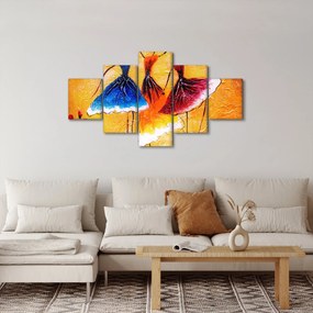Obraz - Obraz olejny, baletki (125x70 cm)