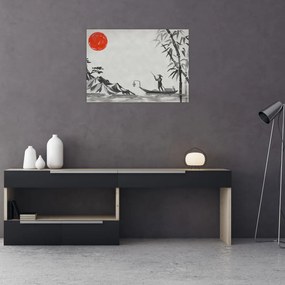 Obraz - Góra Fuji (70x50 cm)