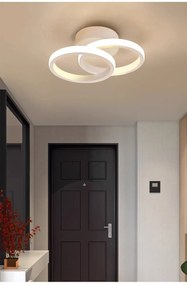 Plafon lampa LED sufitowa okrąg metalowa AT68-2SL-White