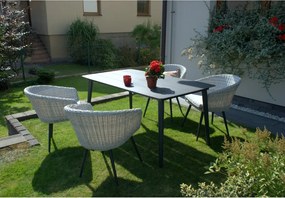 Doppler TEE - aluminiowy stół ogrodowy 160 cm - (N376) OSTATNIA SZTUKA