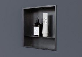 Półka wnękowa ścienna ze stali nierdzewnej NT303010X