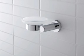 Duravit D-Code mydelniczka Ø10 cm na 1 mydło