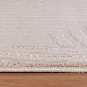Dywan 3D nowoczesny Sahara Geometria beżowy 80 cm x 150 cm