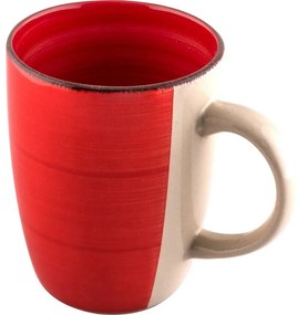 Lamart LT9107 ceramiczny kubek Happy, 260 ml,czerwony