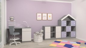 Krzesło dziecięce Petit biały Velvet 03 rozmiar 4 (133-159 cm) WK+P