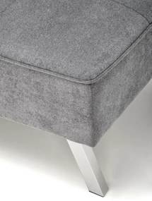 Popielata 3-osobowa sofa rozkładana - Onil