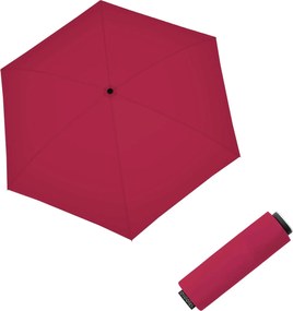 Doppler Fiber Mini Compact Uni Viva Magenta damski składany parasol