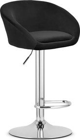 Czarny hoker barowy C6-L21