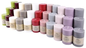 Biała świeczka Eco candles by Ego dekor Friendly, 37 h