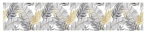 Naklejka na okno 200x40 cm Classy Palm Leaves – Ambiance