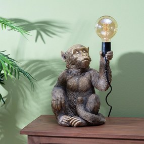 Lampa stołowa Gold Monkey 36cm
