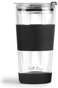 Czarny kubek termiczny 600 ml Fuori – Vialli Design