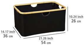 Tekstylny kosz na pranie 32 l Ecori – Wenko