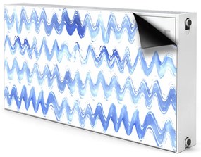 Maskownica na kaloryfer Fale akwarele