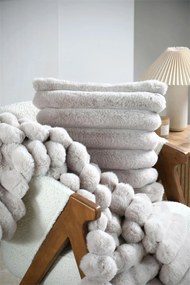 Poduszka dekoracyjna POLARY w grube prążki, 45 x 45 cm