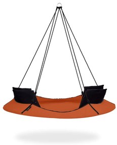 Pomarańczowa huśtawka ogrodowa – Hangout Pod