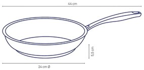 Patelnia do smażenia ze stali nierdzewnej Kela Flavoria, ø 24 cm