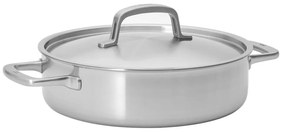 Głęboka patelnia z pokrywką ze stali nierdzewnej ø 28 cm Lucca 3.0 – FABINI