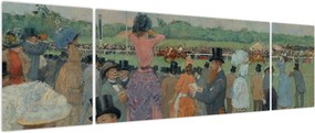 Obraz - Jean-Louis Forain, The Races at Longchamp, reprodukcje (170x50 cm)