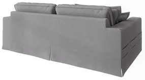 Jasnoszara sofa 236 cm Nora – Ropez