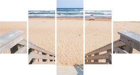 Obraz - Plaża (125x70 cm)