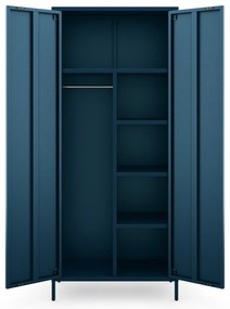 Szafa na ubrania metalowa granatowa FLAVIO