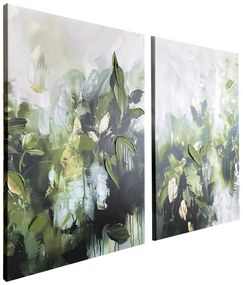Obrazy z ręcznie malowanymi elementami zestaw 2 szt. 50x70 cm Myrtle – Styler