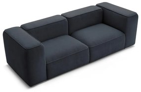 Ciemnoniebieska sofa 255 cm Zephyr – Bobochic Paris