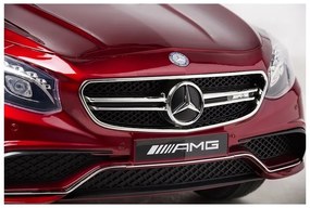 Auto na akumulator mercedes s63 czerwony lakierowany
