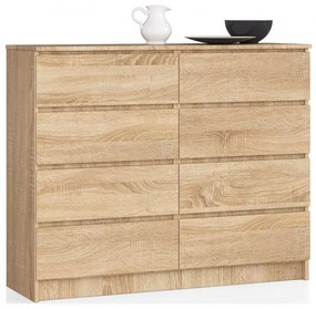 Skandynawska komoda do sypialni dąb sonoma L7-G93