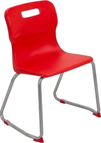 Szkolne krzesło na płozach T24 rozmiar 4 (133-159 cm)