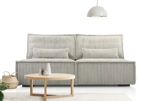 Sofa tapicerowana PALOMA nowoczesna soft modern minimalistyczna z funkcją spania z pojemnikiem