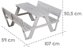 Zestaw ogrodowy dla dzieci Picnic – Roba