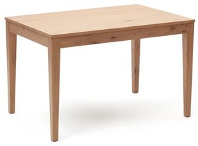 Rozkładany stół z dodatkowym blatem w dekorze dębu 80x120 cm Yain – Kave Home