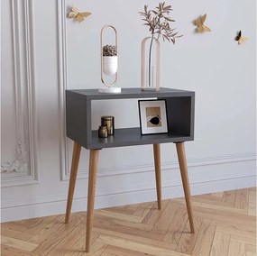 Drewniany stół boczny stolik nocny Singol M