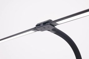 Lampa LED na biurko FILO, zacisk, USB, pilot zdalnego sterowania