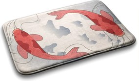 Dywanik łazienkowy antypoślizgowy Dywanik łazienkowy antypoślizgowy Rybki Karpie