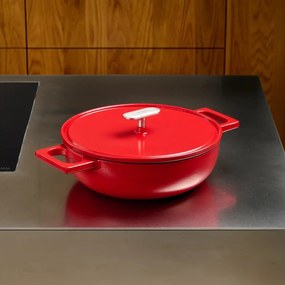 Patelnia z pokrywką żeliwna ø 26 cm tegame Mattia 3.0 – FABINI