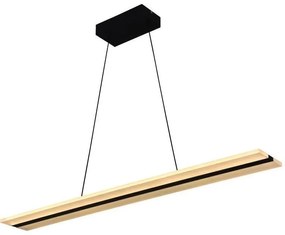 LED 40W lampa wisząca na linkach 3000-6500K czarna + DO