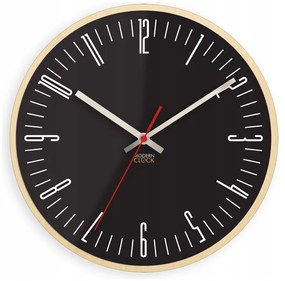 Zegar na ścianę nowoczesny efektowny okrągły cichy do kuchni salonu pokoju