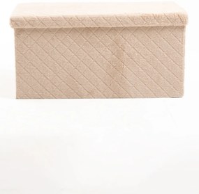 Pufa do przechowywania Dico 76 cm aksamitna