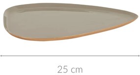 Taca dekoracyjna pod świece MILA, 19 x 25 cm