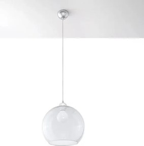 Lampa wisząca BALL transparentna