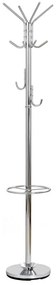 Stojak na ubrania 181x30 cm chromowany