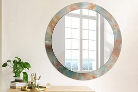 Lustro dekoracyjne okrągłe Onyksowe marmury