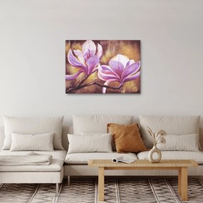 Obraz - Kwiaty magnolii (70x50 cm)