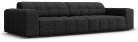 Antracytowa sofa 244 cm Chicago – Cosmopolitan Design